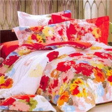 則天家紡純棉雙人床上用品 歐式四件套加厚超柔噴氣磨毛件套N_F02全面評測