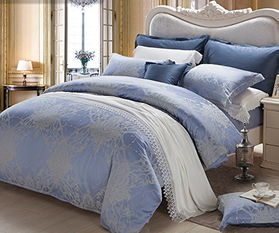 簡約浪漫的貴族體驗(yàn) 夢潔家紡莫代爾提花四件套