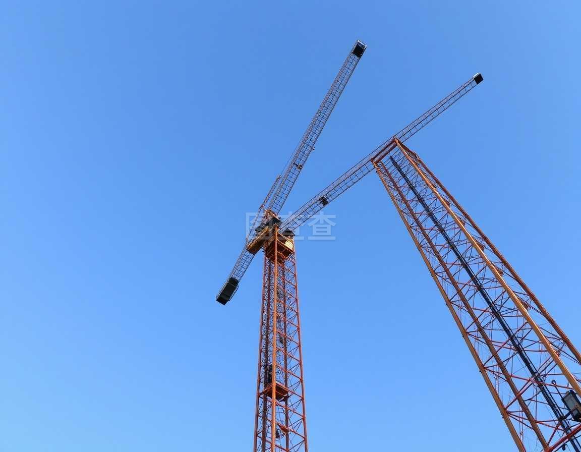 建筑起重機(jī)對(duì)抗天空重型設(shè)備